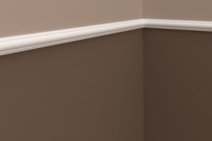 Молдинг гибкий RODECOR 04322RD flex из полиуретана (25*12*2000 мм)