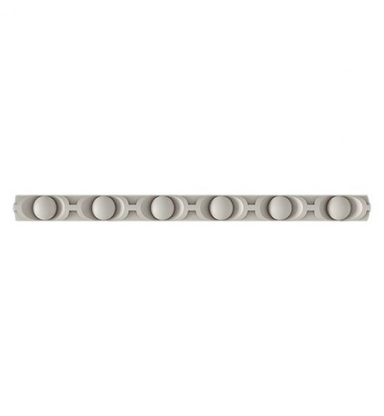 Молдинг RODECOR 04020RD из гипса (11*8*2000 мм)