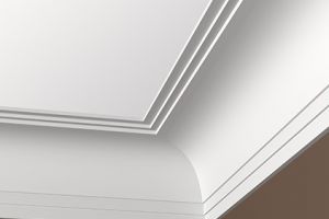 Карниз потолочный RODECOR 11271RD из полиуретана