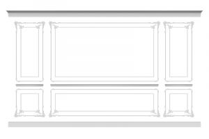 Готовое решение RODECOR Рококо Растрелли Ф2 99402RC из гипса