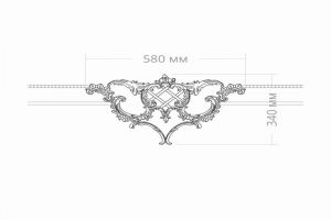 Узел RODECOR Рококо Фомичева Ф3 66083RC из полимерного гипса