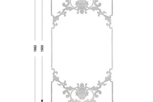Узел RODECOR Барокко 66143BR из полимерного гипса