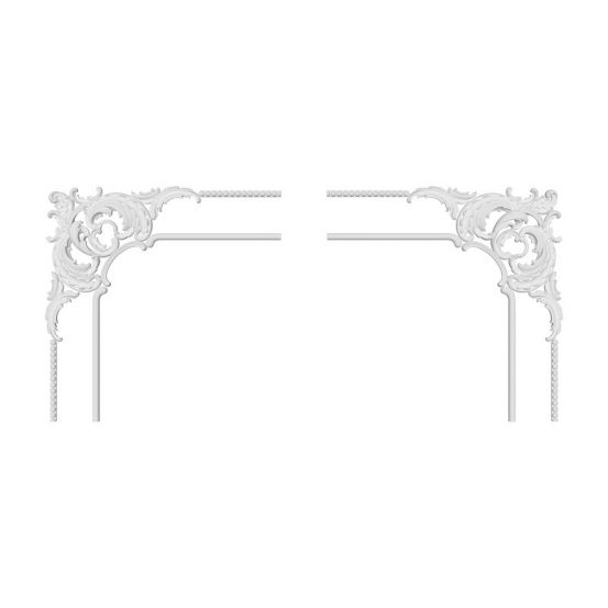 Узел RODECOR Рококо 66099RC из полимерного гипса