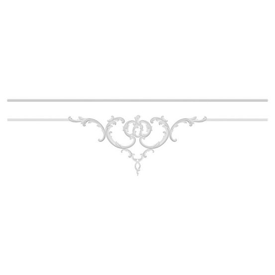 Узел RODECOR Рококо 66111RC из полимерного гипса