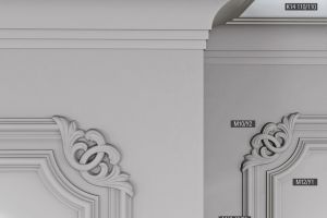 Молдинг Bello Deco XPS М10 ударопрочный из полистирола