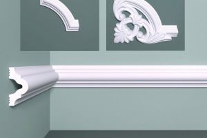 Молдинг Bello Deco XPS М12 ударопрочный из полистирола