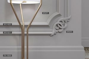 Молдинг Bello Deco XPS М12 ударопрочный из полистирола
