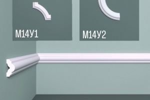 Молдинг Bello Deco XPS М14 ударопрочный из полистирола