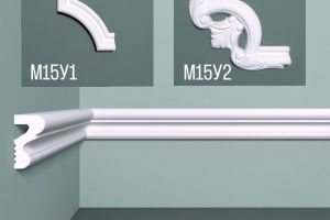 Молдинг Bello Deco XPS М15 ударопрочный из полистирола