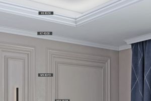 Молдинг Bello Deco XPS М9 ударопрочный из полистирола