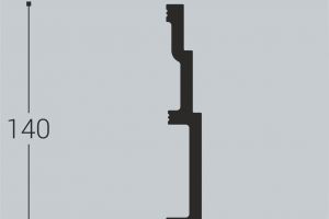 Плинтус напольный Bello Deco XPS П13 из полистирола