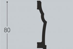 Плинтус напольный Bello Deco XPS П20 из полистирола