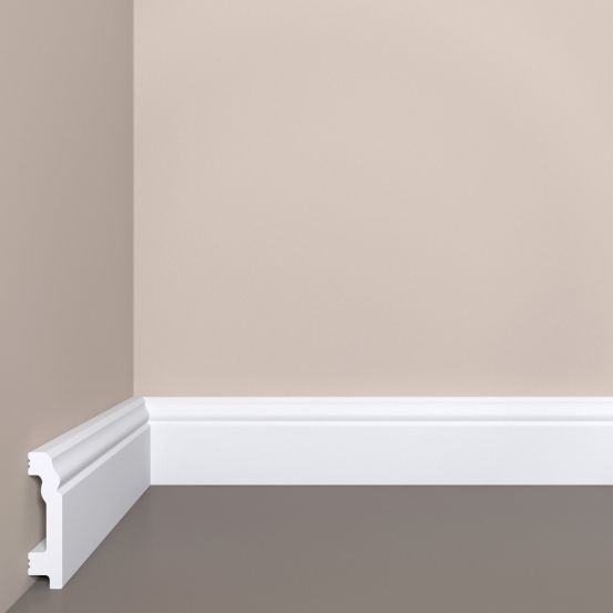 Плинтус напольный Bello Deco XPS П1 из полистирола
