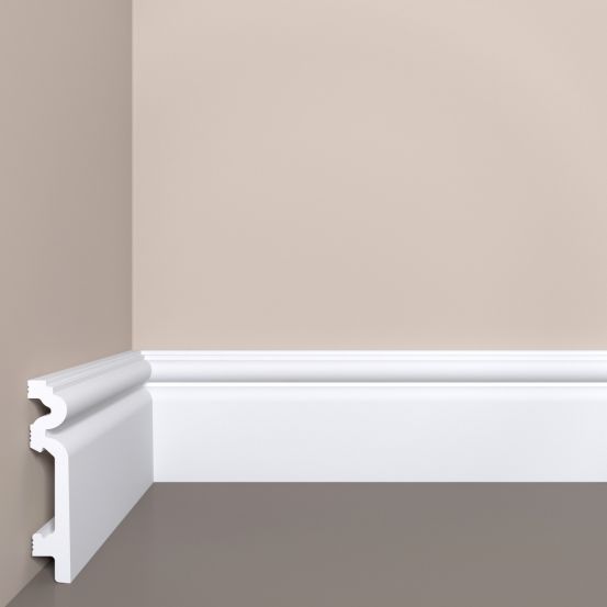 Плинтус напольный Bello Deco XPS П14 из полистирола