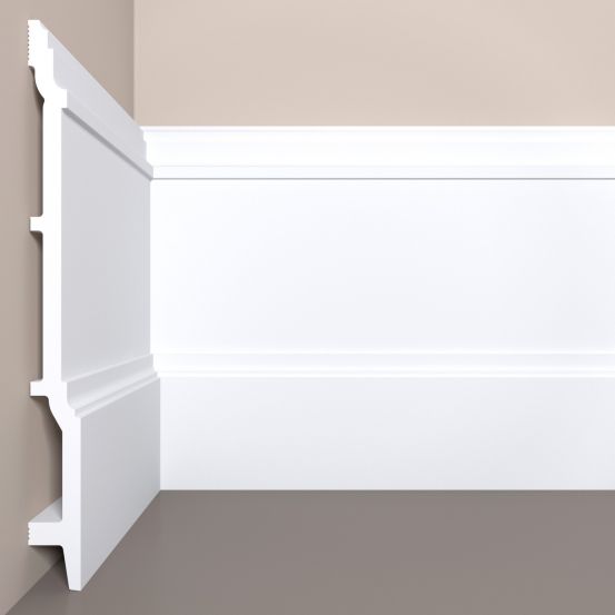 Плинтус напольный Bello Deco XPS П17 из полистирола