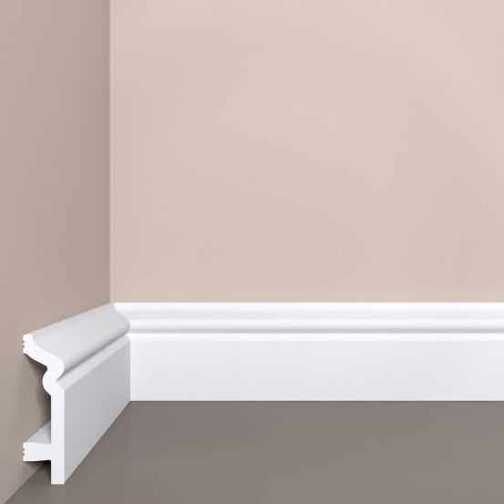 Плинтус напольный Bello Deco XPS П2 из полистирола