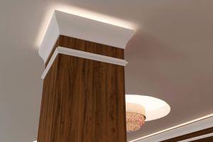 Карниз Cosca KX002 из экополимера под подсветку