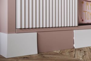 Плинтус напольный Cosca PX040 из экополимера