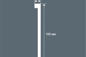 Плинтус напольный Cosca PX057 из экополимера