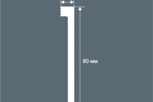 Плинтус напольный Cosca PX058 из экополимера