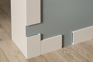 Плинтус напольный Cosca PX058 из экополимера