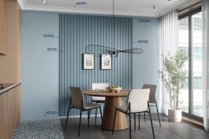 Панель стеновая Cosca RP015 из экополимера (156х12х2800 мм)