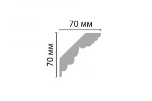 Потолочный плинтус DECOMASTER 95775A FL гибкий