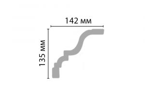 Потолочный плинтус DECOMASTER 96271 из полиуретана