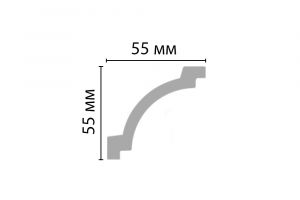 Потолочный плинтус DECOMASTER 96516 из полиуретана