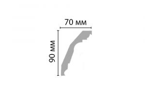 Потолочный плинтус DECOMASTER 96804 из полиуретана