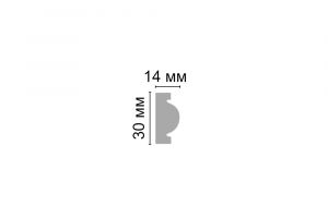 Молдинг с рисунком Decomaster D1157A из дюрополимера
