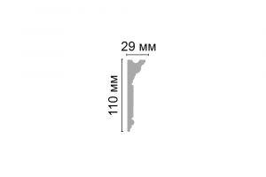 Молдинг с рисунком Decomaster D225A из дюрополимера