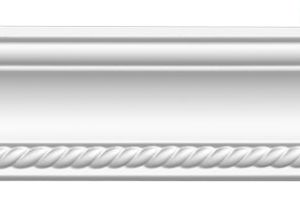 Потолочный плинтус DECOMASTER DT 128 из полиуретана