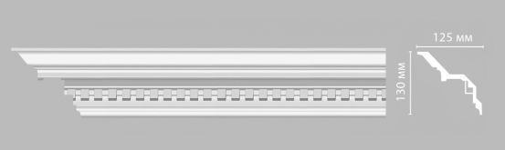 Потолочный плинтус DECOMASTER DT 5A из полиуретана