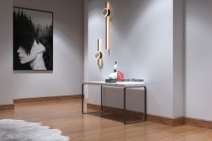 Плинтус напольный Decor Dizayn 005-83SH из полистирола