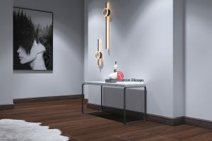 Плинтус напольный Decor Dizayn 005-93SH из полистирола