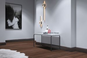 Плинтус напольный Decor Dizayn 701-93SH из полистирола