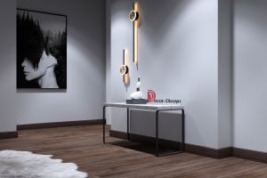 Плинтус напольный Decor Dizayn 706-81SH из полистирола