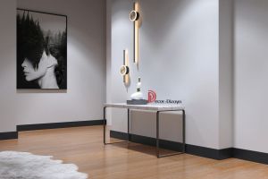 Плинтус напольный Decor Dizayn 708-100 из полистирола
