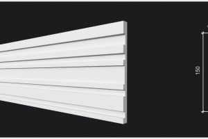 Стеновая панель Decor Dizayn 924-93SH из полистирола 150*10*3000 мм