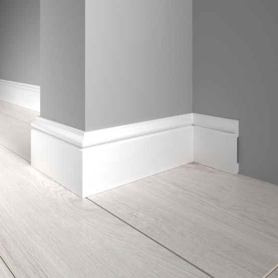 Плинтус напольный Decor Dizayn 005-115 из полистирола