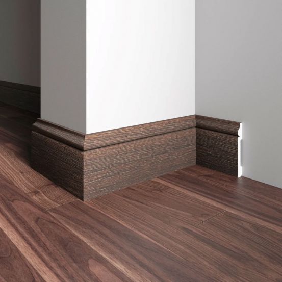 Плинтус напольный Decor Dizayn 005-73SH из полистирола