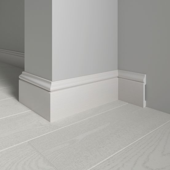 Плинтус напольный Decor Dizayn 005-75 из полистирола