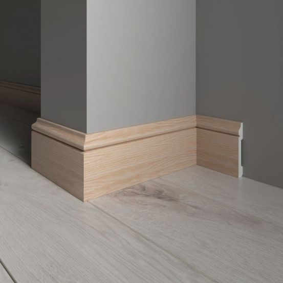 Плинтус напольный Decor Dizayn 005-76SH из полистирола
