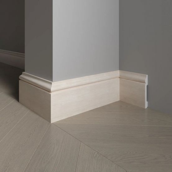 Плинтус напольный Decor Dizayn 005-77 из полистирола