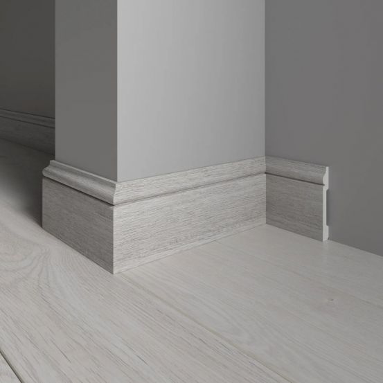 Плинтус напольный Decor Dizayn 005-89SH из полистирола