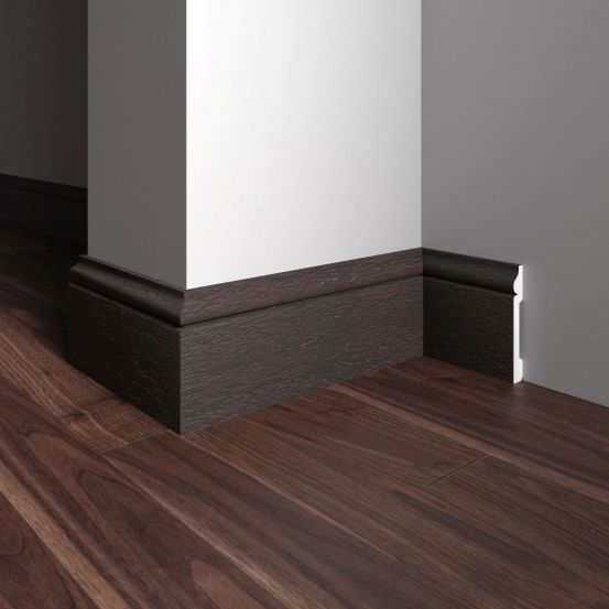 Плинтус напольный Decor Dizayn 005-93SH из полистирола
