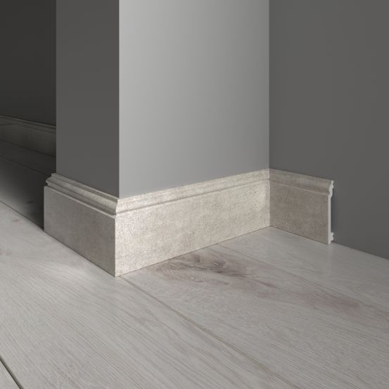 Плинтус напольный Decor Dizayn 701-25 из полистирола