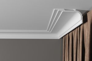 Карниз потолочный Decor-Dizayn DD516 из полистирола
