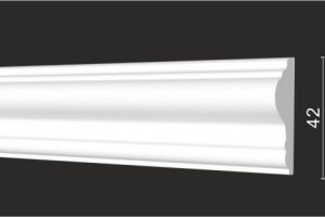 Молдинг гибкий Decor-Dizayn DD301F из полиуретана